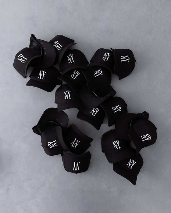 Stampd NY 004 Structured Trucker Black