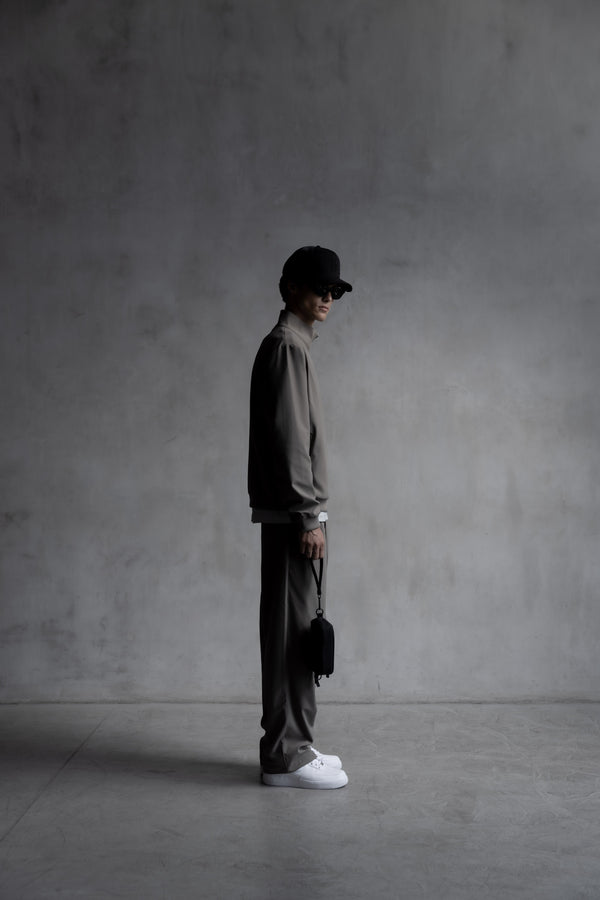 Stampd Nylon Track Jacket Sepia