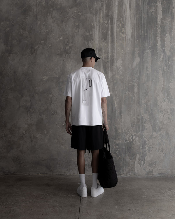 Stampd P-38 Relaxed Tee White