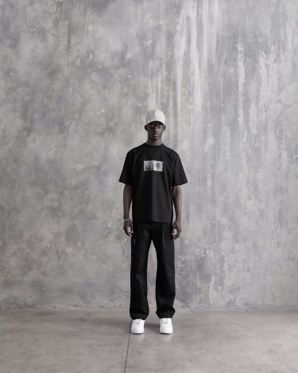 Stampd Photographic Palm Relaxed Tee Black
