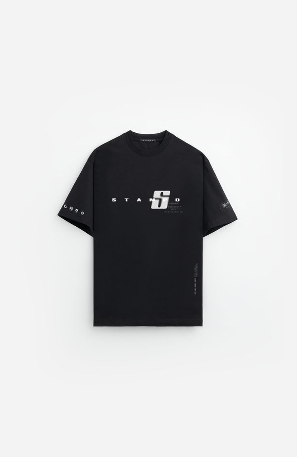 stampd S24 Summer Transit Relaxed Tee Black