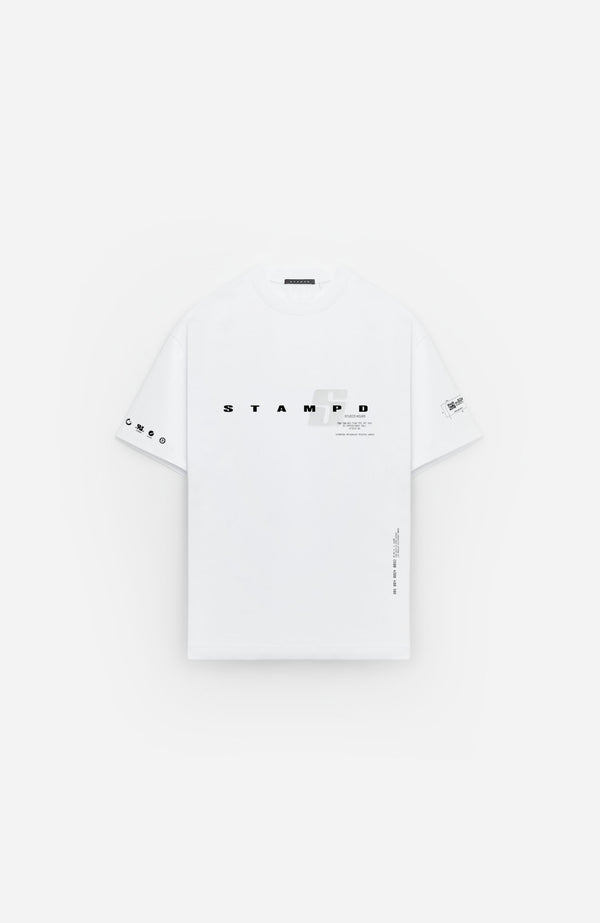 stampd S24 Summer Transit Relaxed Tee White