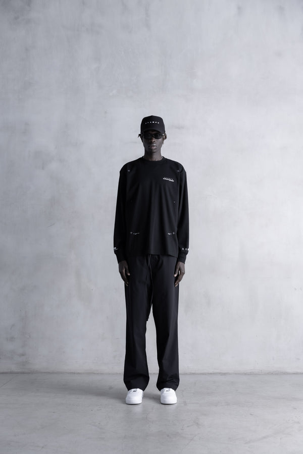 Stampd Sandlands LS Relaxed Tee Black