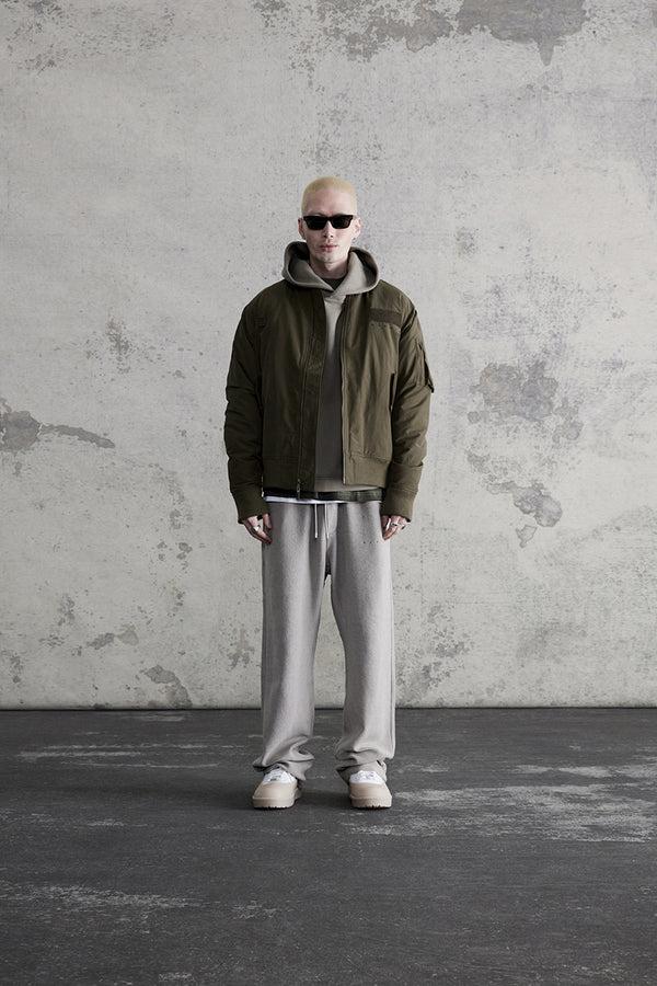 Stampd Sherpa Lined Bomber Jacket Army