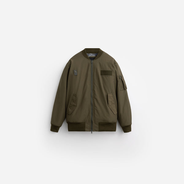 stampd Sherpa Lined Bomber Jacket Army