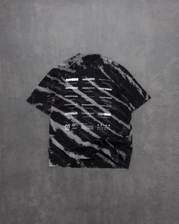 Stampd Stampd Sound System Tie Dye Relaxed Tee Zebra Tie Dye