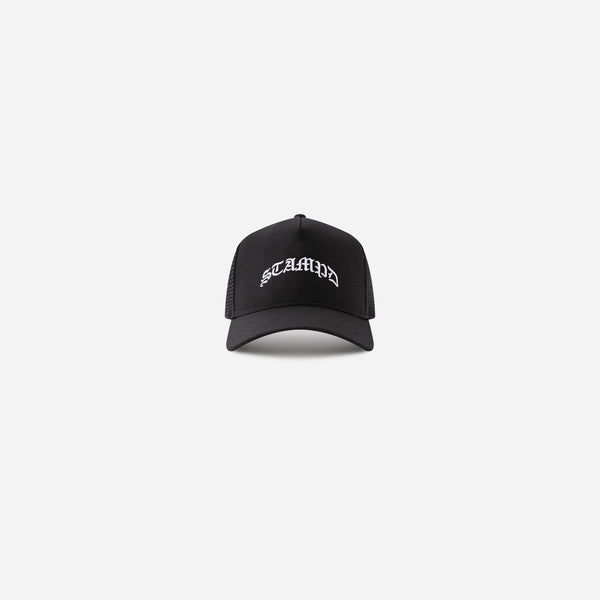 stampd Stampd Arch Logo Trucker Black