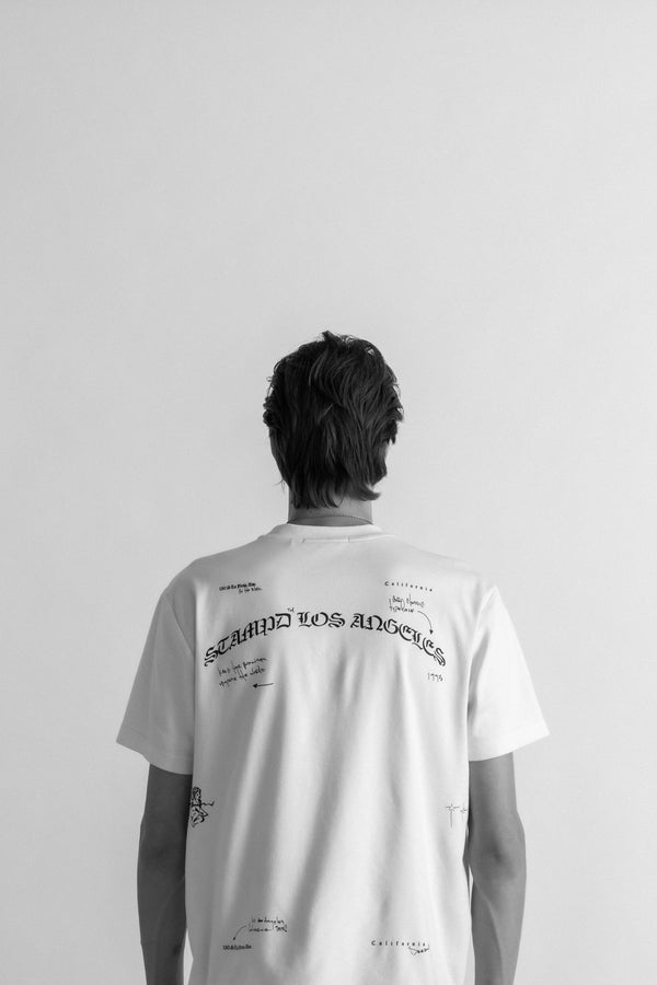 Stampd Tattoo Relaxed Tee White