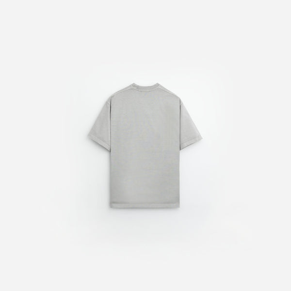 Stampd Strike Stack Logo Relaxed Tee - Garment Dye Fog