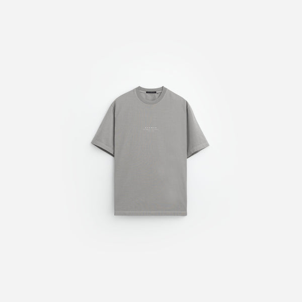stampd Strike Stack Logo Relaxed Tee - Garment Dye Smoke
