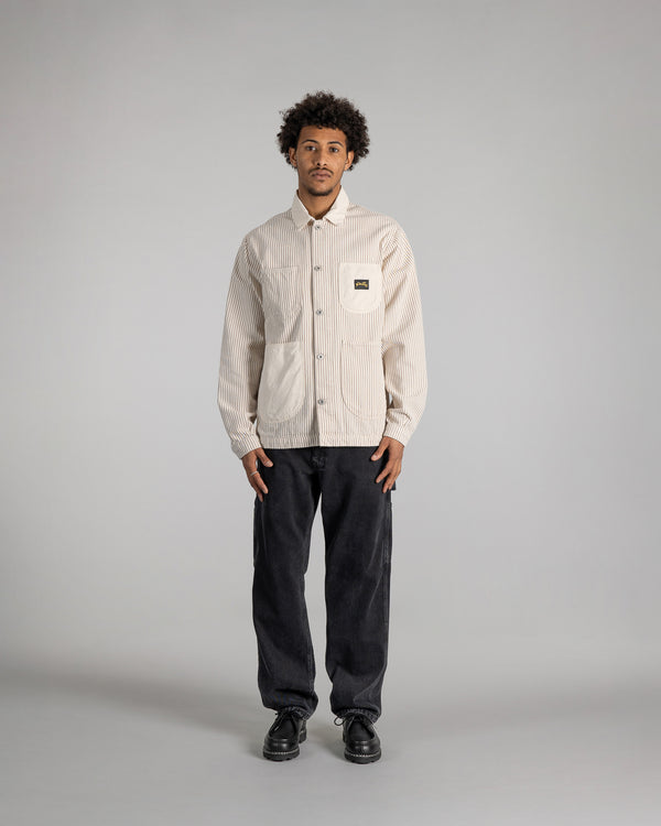 Stan Ray Coverall Jacket Hickory Mix Coverall Jacket (Hickory Mix)