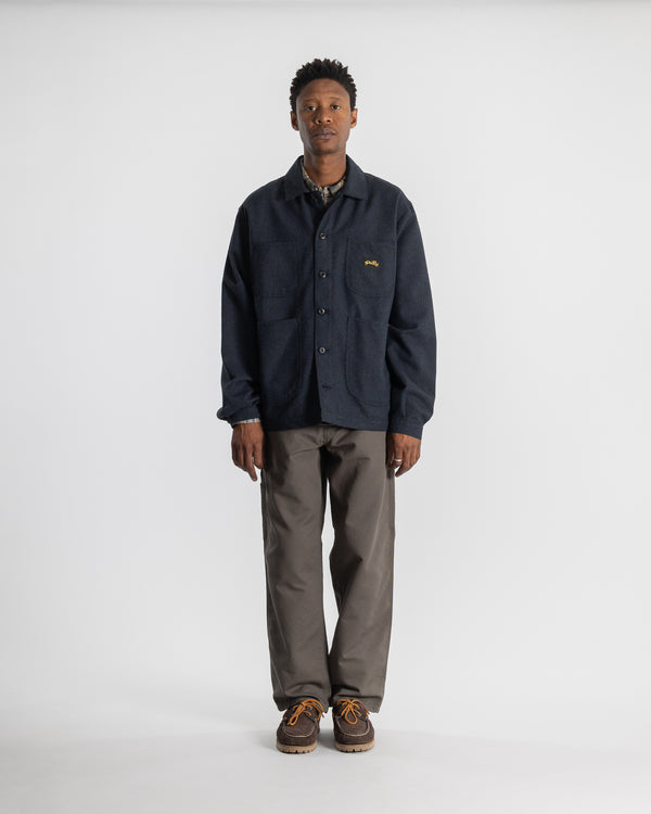 Stan Ray Coverall Jacket Navy Wool Coverall Jacket (Navy Wool)