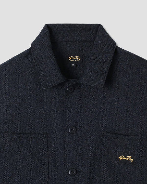 Stan Ray Coverall Jacket Navy Wool Coverall Jacket (Navy Wool)