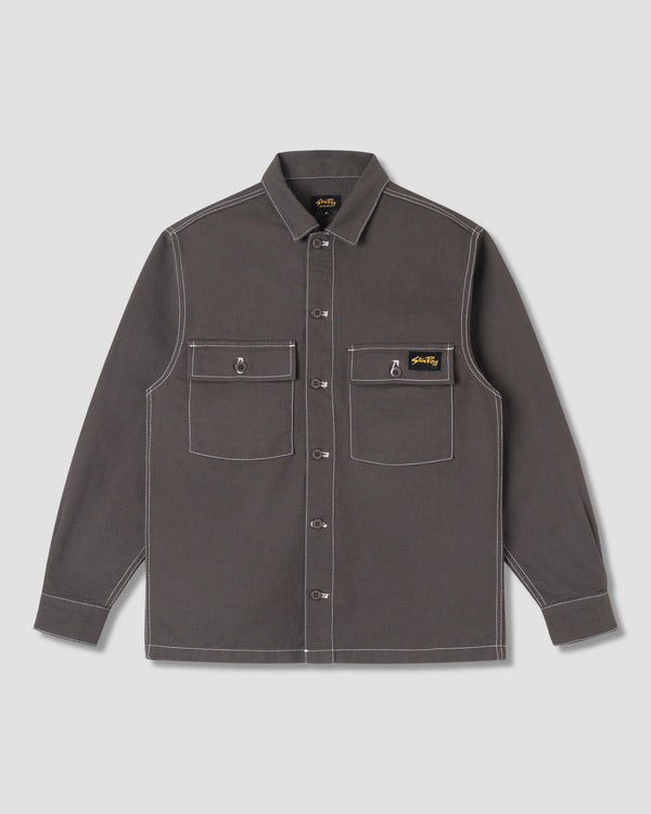 stan ray CPO Shirt Charcoal Bedford CPO Shirt (Charcoal Bedford)