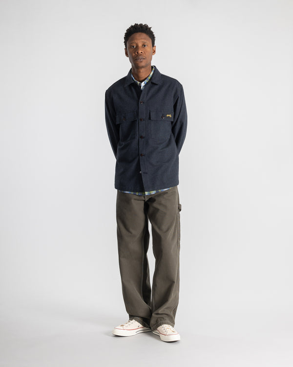 Stan Ray CPO Shirt Navy Heather CPO Shirt (Navy Heather)