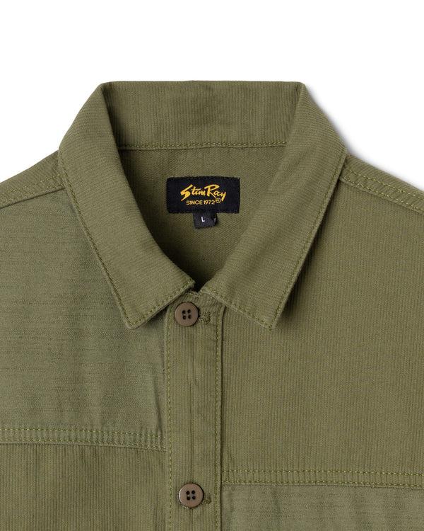 Stan Ray CPO Shirt Olive Poplin/Sateen CPO Shirt (Olive Poplin/Sateen)