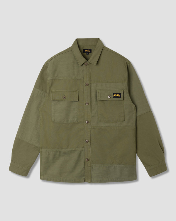 stan ray CPO Shirt Olive Poplin/Sateen CPO Shirt (Olive Poplin/Sateen)