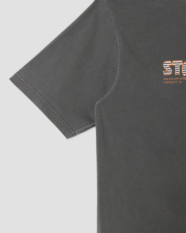 Stan Ray Crockett Pants Tee Washed Black Crockett Pants Tee (Washed Black)