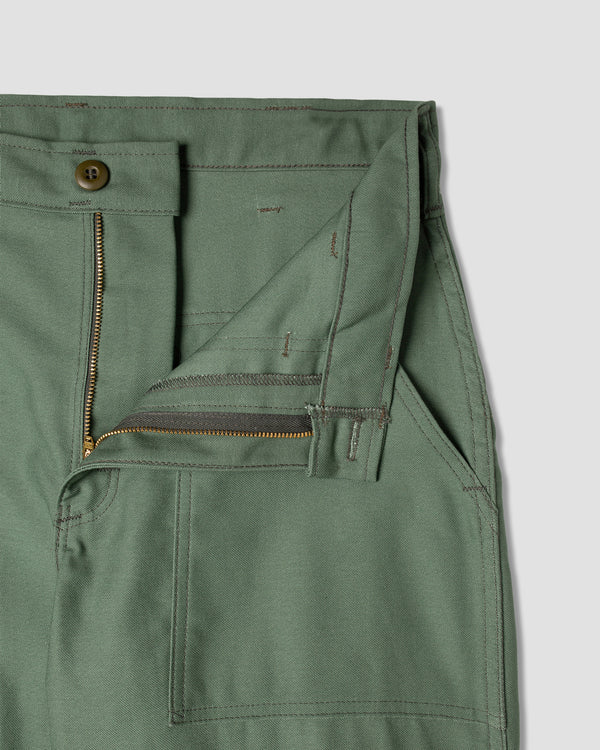 Stan Ray Fatigue Short Olive Sateen 8.5oz Fatigue Short (Olive Sateen 8.5oz)