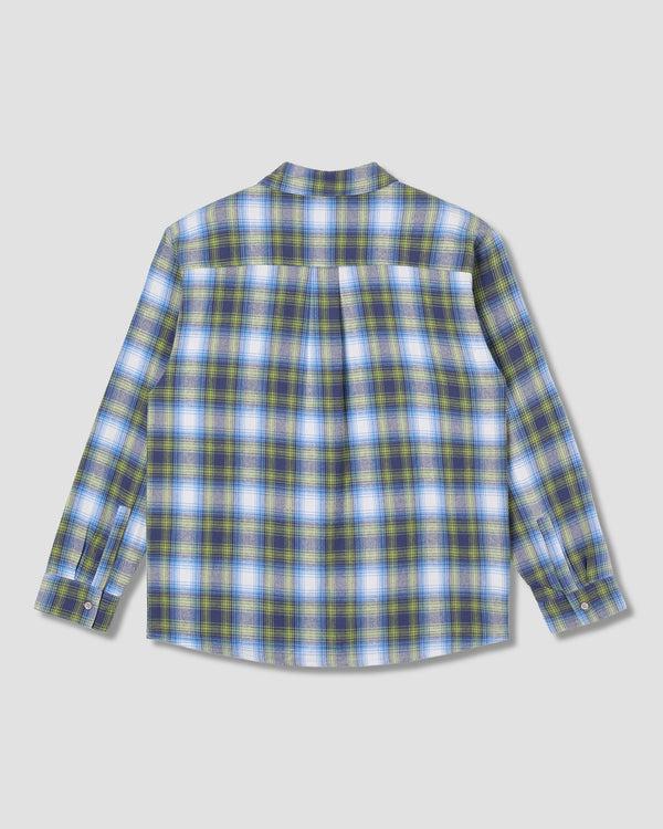 Stan Ray Flannel Shirt Bright Blue Plaid Flannel Shirt (Bright Blue Plaid)