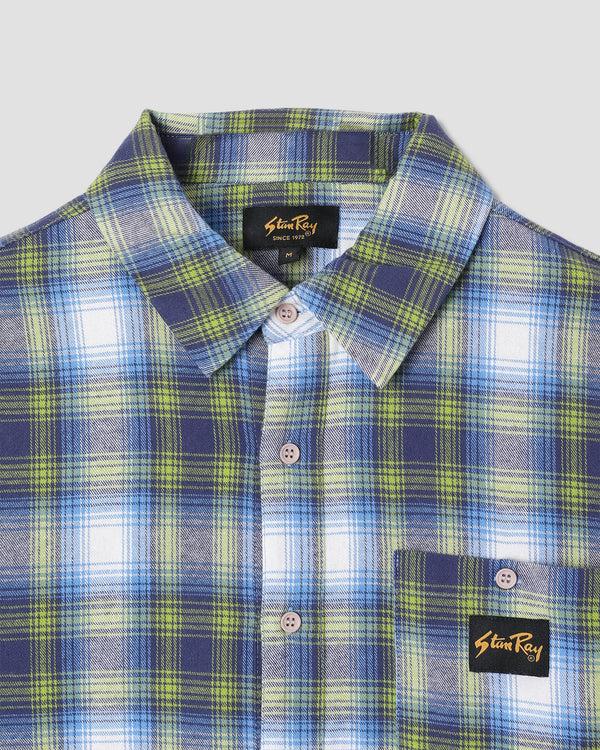 Stan Ray Flannel Shirt Bright Blue Plaid Flannel Shirt (Bright Blue Plaid)