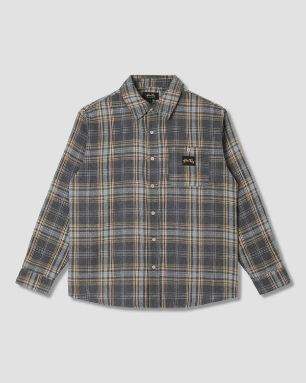 stan ray Flannel Shirt Charcoal Plaid Flannel Shirt (Charcoal Plaid)