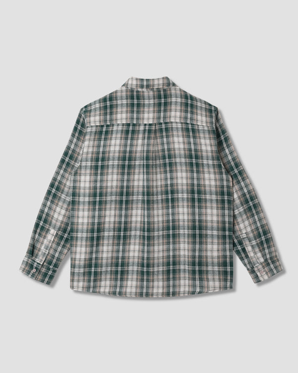 Stan Ray Flannel Shirt Green Plaid Flannel Shirt (Green Plaid)
