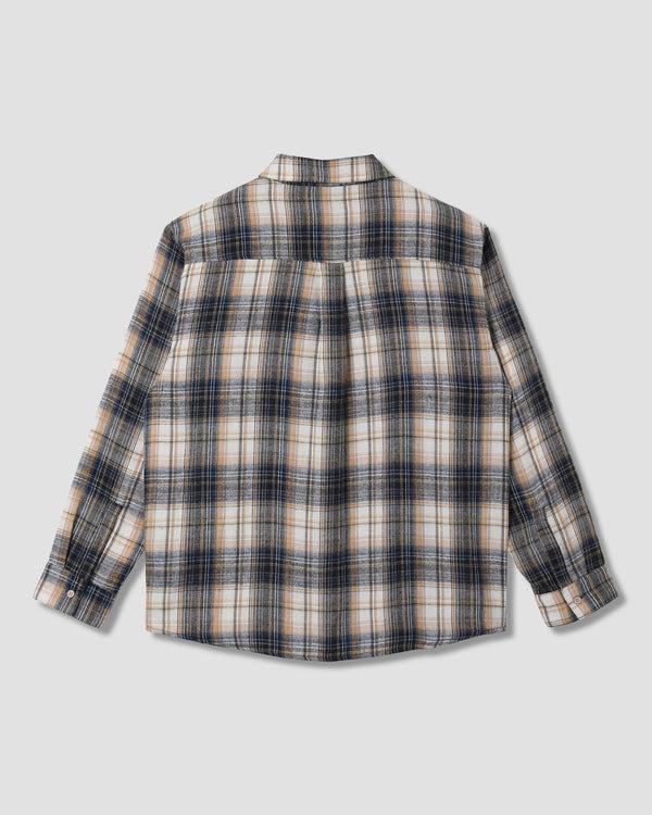 Stan Ray Flannel Shirt Navy Plaid Flannel Shirt (Navy Plaid)