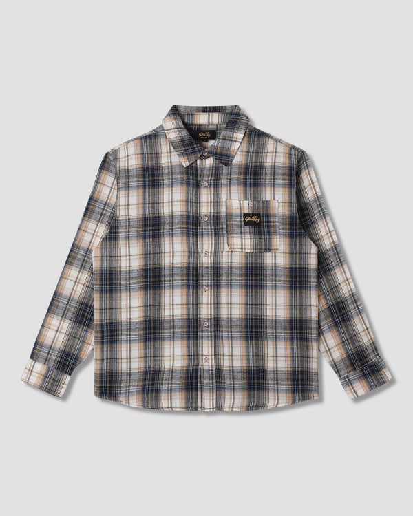 stan ray Flannel Shirt Navy Plaid Flannel Shirt (Navy Plaid)