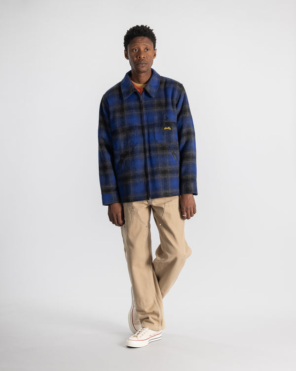 Stan Ray Mackinaw Jacket Navy Plaid Mackinaw Jacket (Navy Plaid)