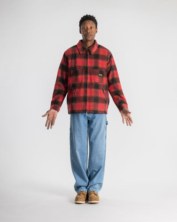 Stan Ray Mackinaw Jacket Red Plaid Mackinaw Jacket (Red Plaid)
