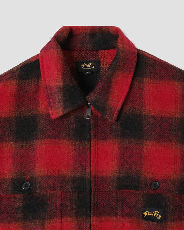 Stan Ray Mackinaw Jacket Red Plaid Mackinaw Jacket (Red Plaid)