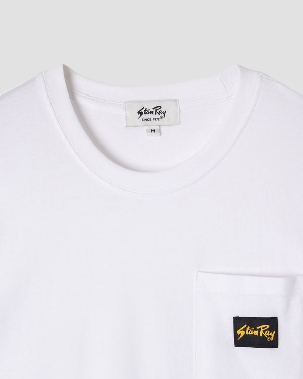 Stan Ray Patch Pocket Tee White Patch Pocket Tee (White)