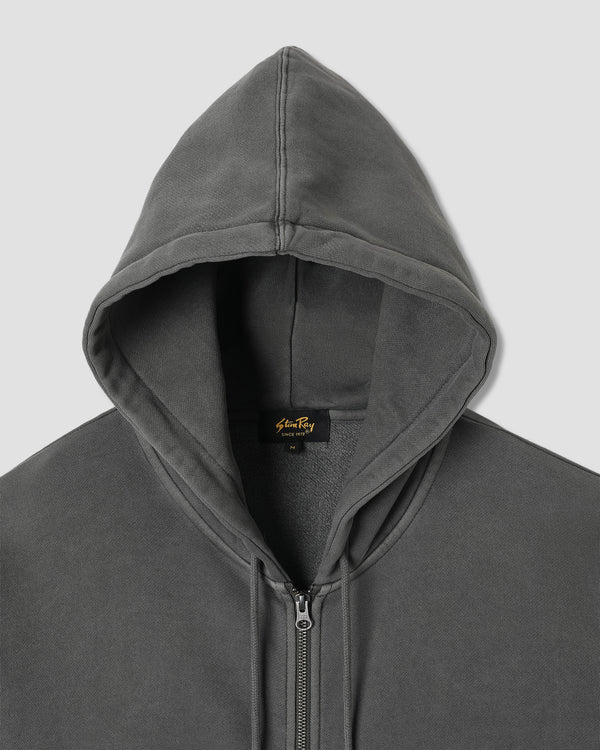 Stan Ray Patch Zip Hood Washed Black Patch Zip Hood (Washed Black)