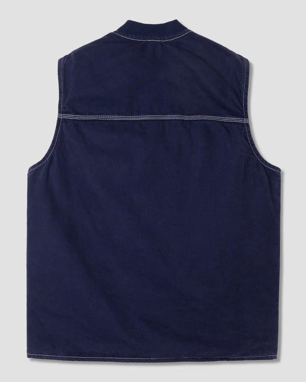 Stan Ray Pork Chop Vest Washed Navy Pork Chop Vest (Washed Navy)