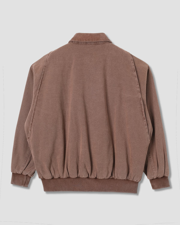 Stan Ray Roughneck Collared Bomber Washed Acorn Roughneck Collared Bomber (Washed Acorn)