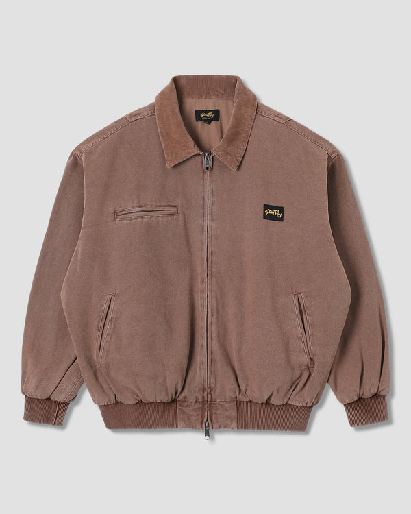 stan ray Roughneck Collared Bomber Washed Acorn Roughneck Collared Bomber (Washed Acorn)