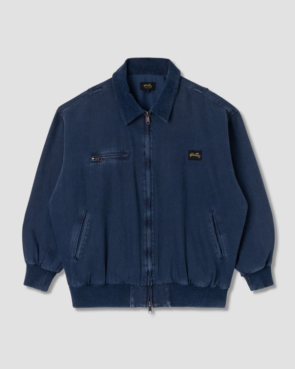stan ray Roughneck Collared Bomber Washed Navy Roughneck Collared Bomber (Washed Navy)