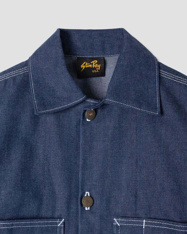 Stan Ray Shop Jacket Indigo Denim Shop Jacket (Indigo Denim)