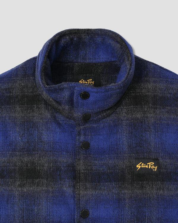 Stan Ray Down Plaid Vest Navy Down Plaid Vest (Navy)