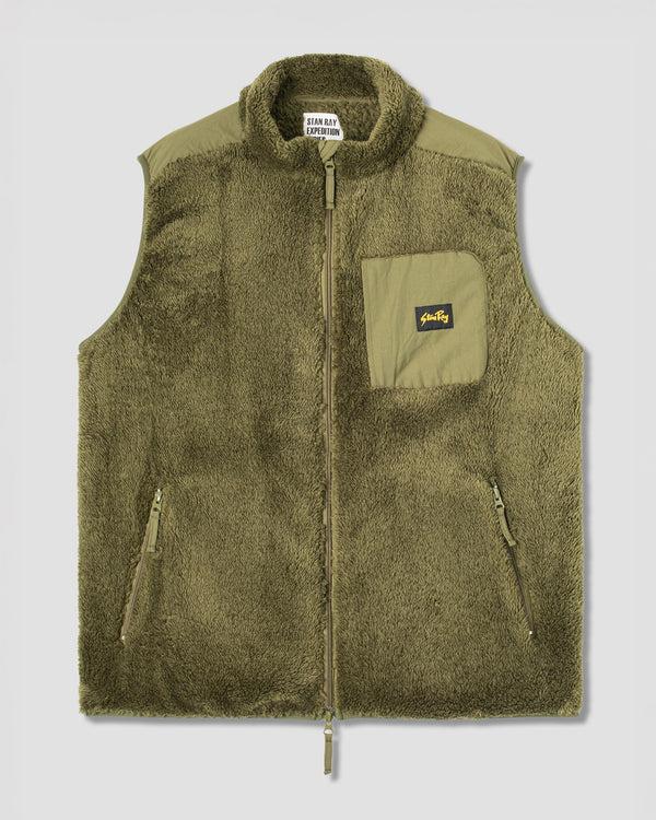 stan ray Fleece Vest Olive Fleece Vest (Olive)
