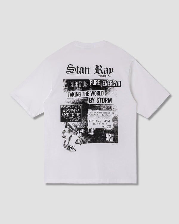 Stan Ray Hardcore Tee White Hardcore Tee (White)