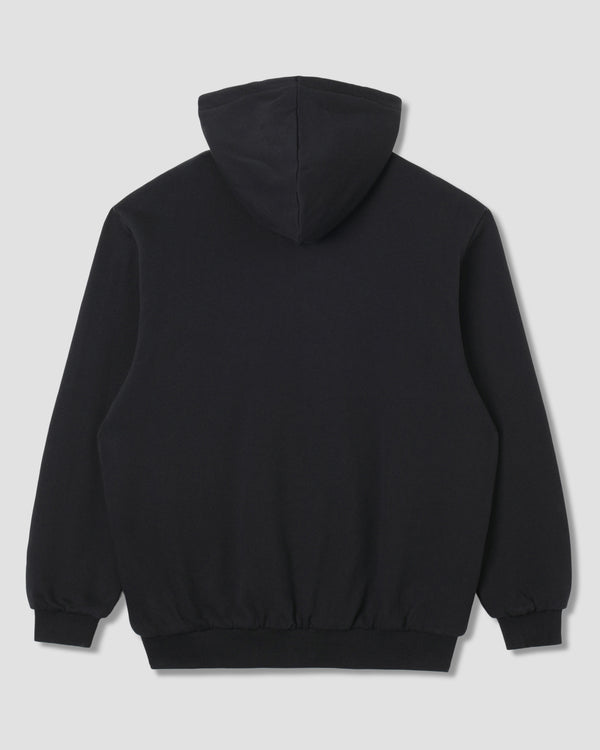 Stan Ray Thermal Lined Zip Hood Washed Black Thermal Lined Zip Hood (Washed Black)