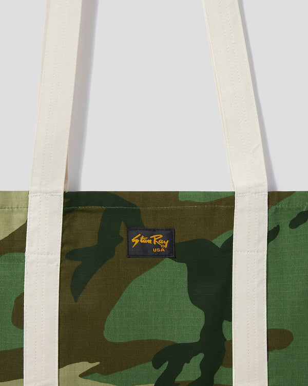 Stan Ray Tote Bag Woodland Camo Ripstop Tote Bag (Woodland Camo Ripstop)