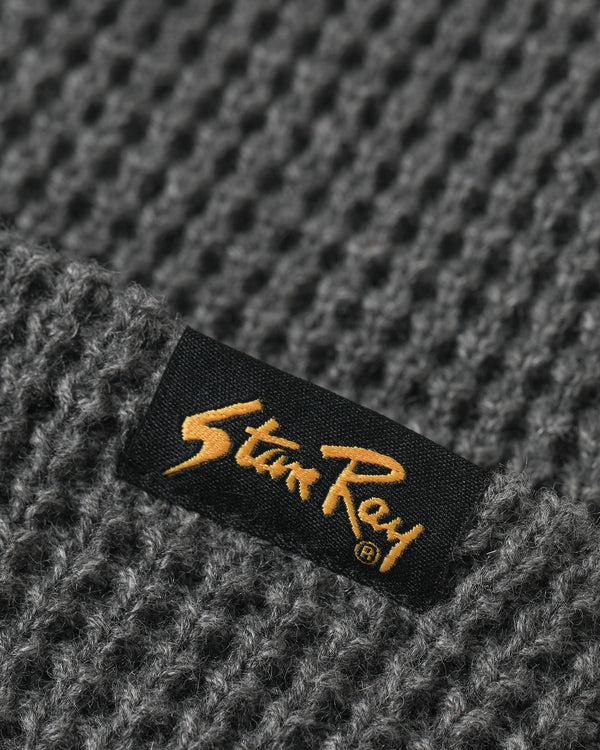 Stan Ray Waffle Beanie Charcoal Waffle Beanie (Charcoal)