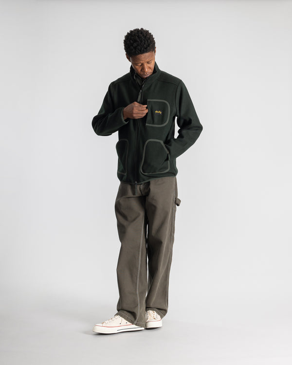 Stan Ray Wool Fleece Jacket Botanical Green Wool Fleece Jacket (Botanical Green)