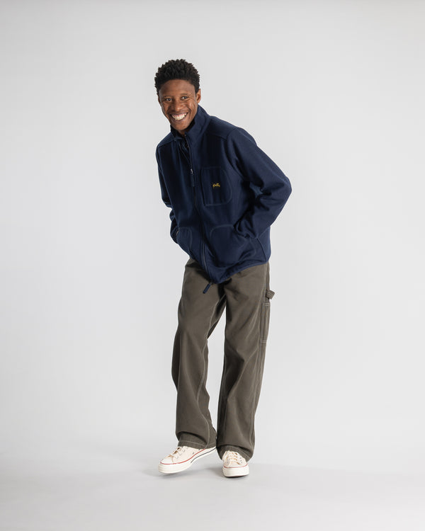 Stan Ray Wool Fleece Jacket Navy Heather Wool Fleece Jacket (Navy Heather)