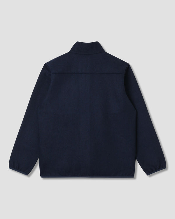 Stan Ray Wool Fleece Jacket Navy Heather Wool Fleece Jacket (Navy Heather)