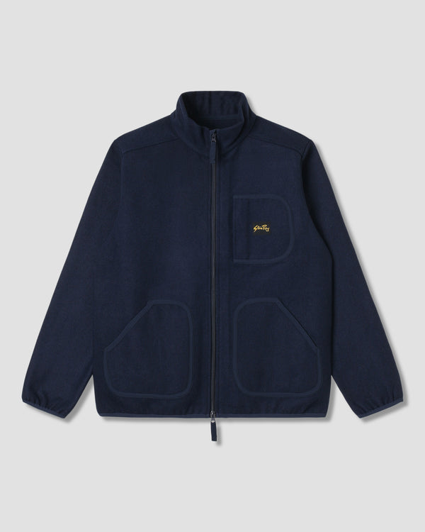 stan ray Wool Fleece Jacket Navy Heather Wool Fleece Jacket (Navy Heather)