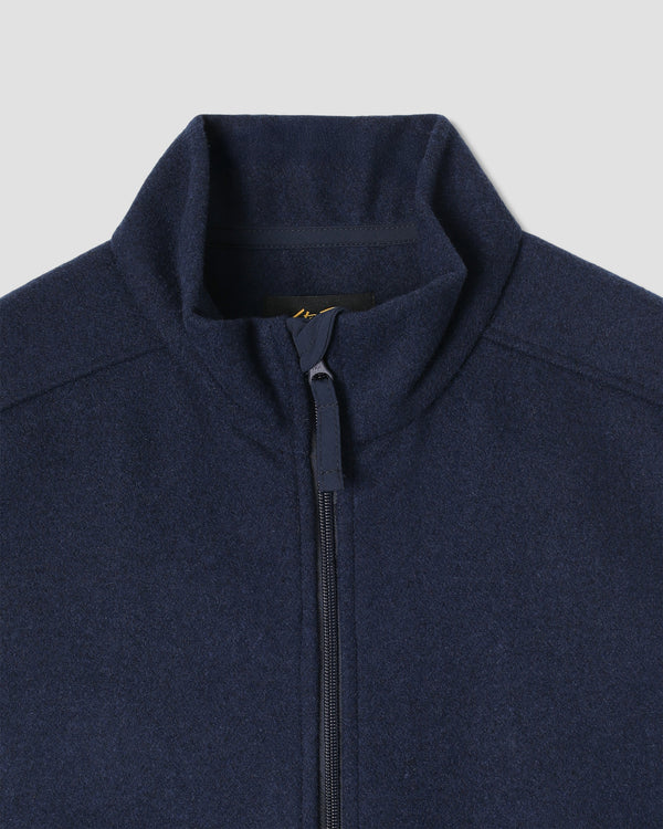 Stan Ray Wool Fleece Vest Navy Heather Wool Fleece Vest (Navy Heather)